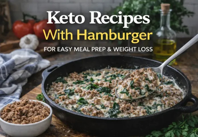 keto recipes with hamburger