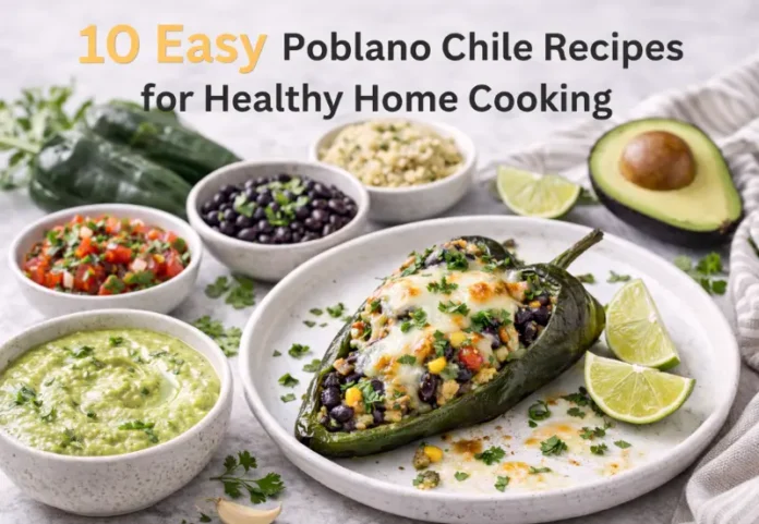 poblano chile recipes