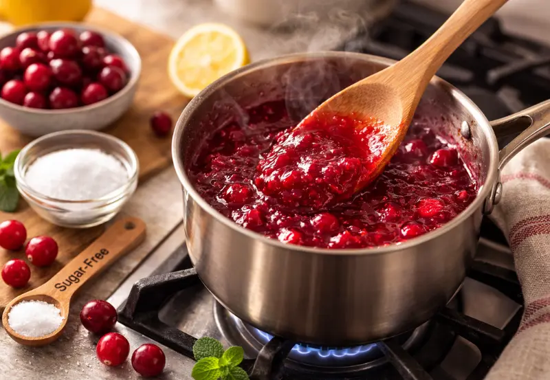 sugar free cranberry jelly