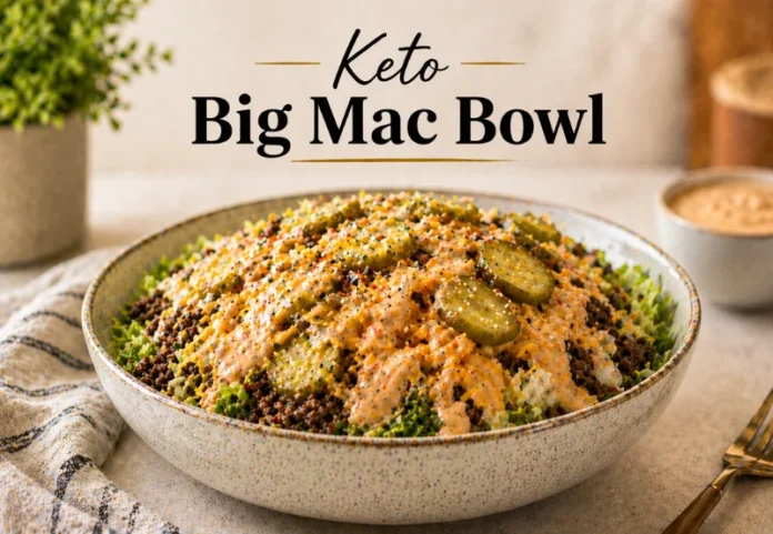 big mac bowl