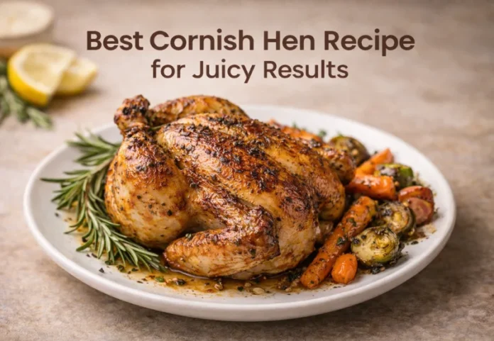 cornish hen recipe