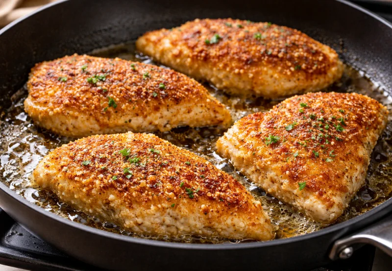 parmesan crusted chicken