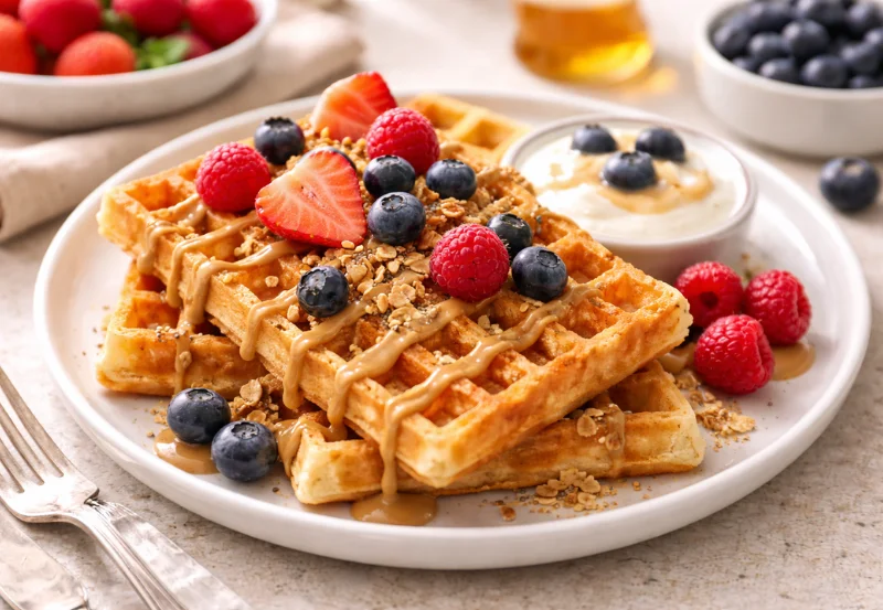protein waffles recipe