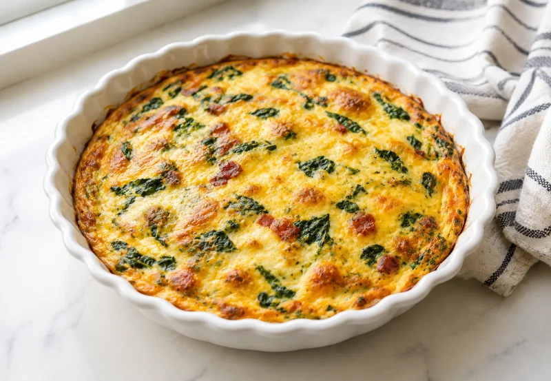 crustless quiche