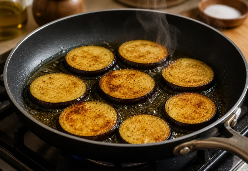 fried eggplant
