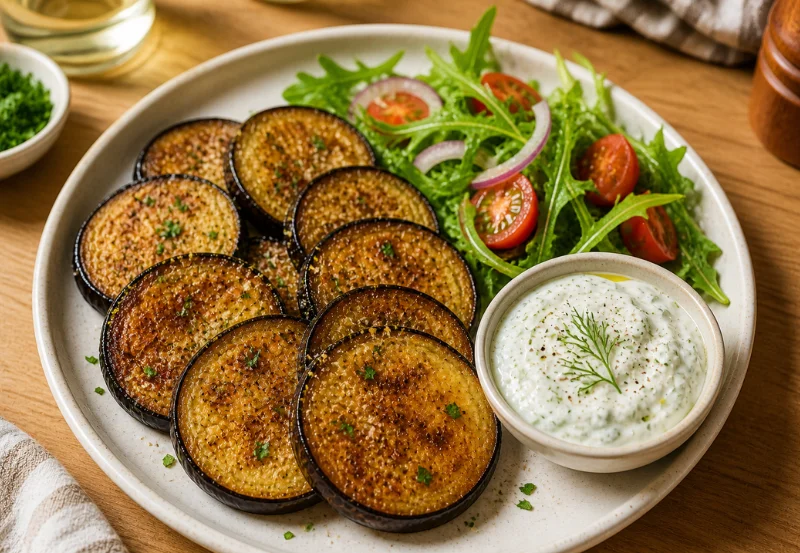 fried eggplant