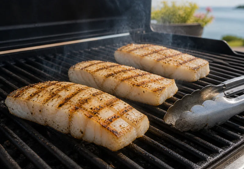 grilled cod