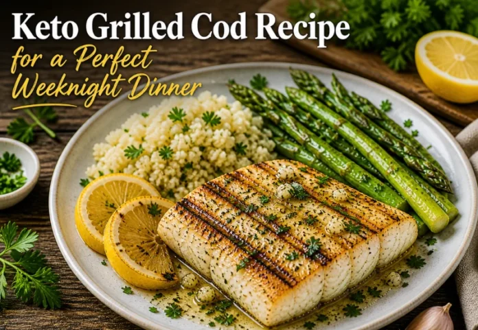 grilled cod