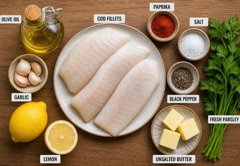 grilled cod