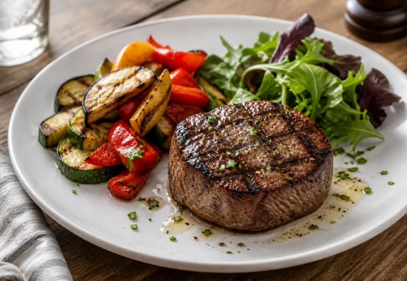 grilled filet mignon