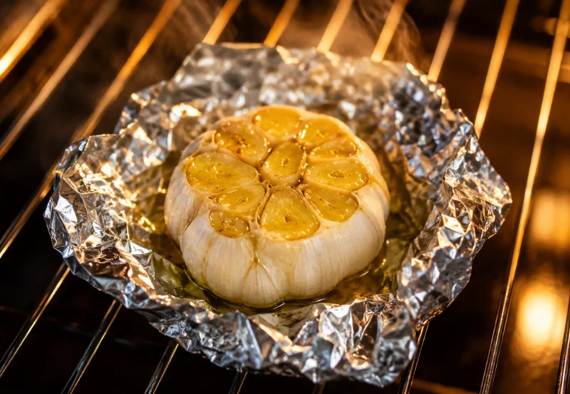 roasted garlic