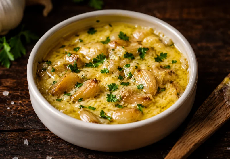 roasted garlic
