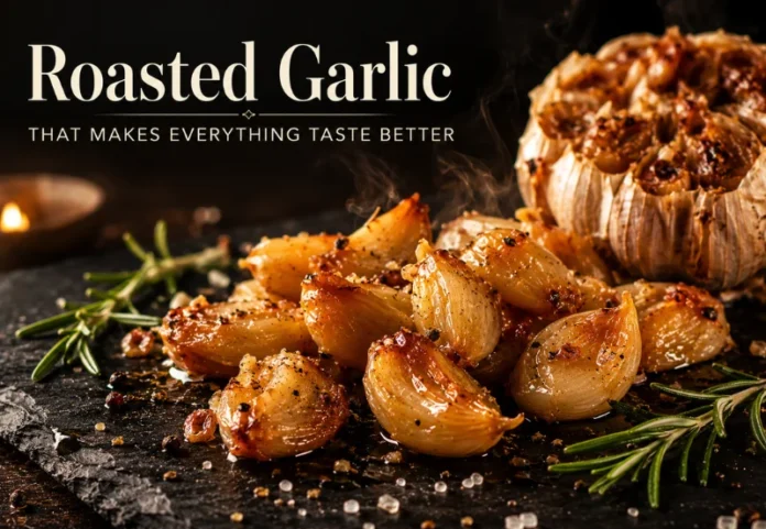roasted garlic