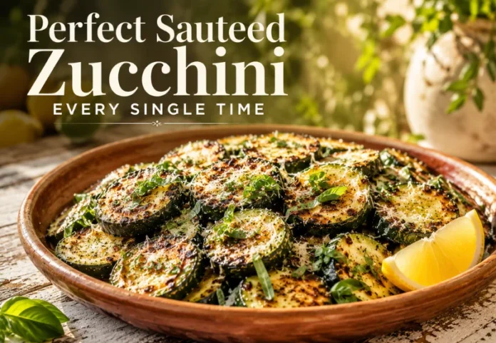 sauteed zucchini