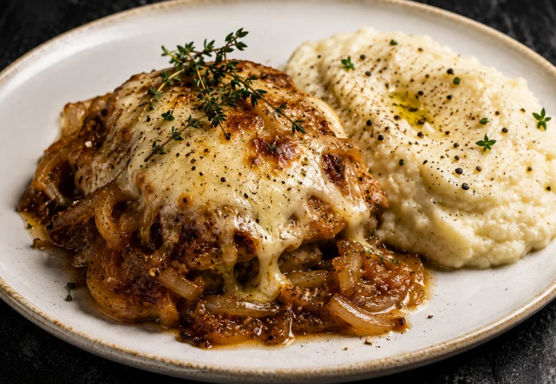 french onion chicken