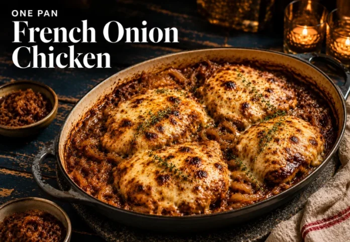 french onion chicken
