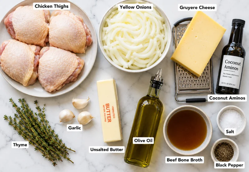 french onion chicken